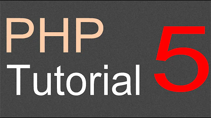 PHP Tutorial for Beginners - 05 - String concatenation
