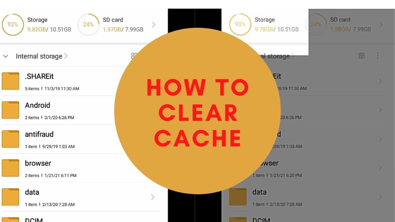 Tutorial How to clear cache (HP XIAOMI) YouTube