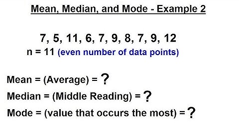 Prob & Stats - Random Variable & Prob Distribution (22 of 53) Mean, Median, Mode Ex. 2