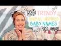 50 Unique ANIMAL INSPIRED Baby Names TRENDING FOR 2021! (For Boys & Girls) | Edgy Baby Name List!