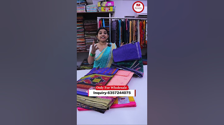 ഈ കോട്ടൻ സാരി കേരളത്തിനായി പ്രത്യേകം നിർമ്മിച്ചതാണ് |  kerala wholesale market #saree #kerala #short