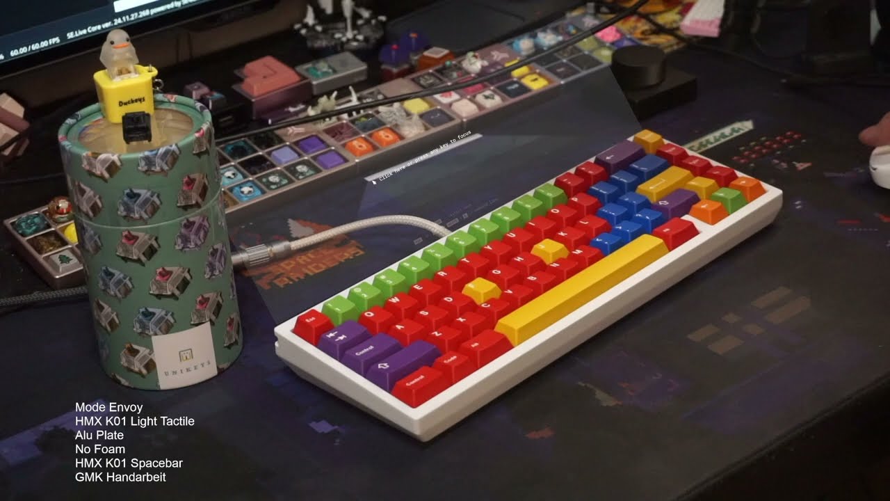 HMX K01 Light Tactile Switch, 2 Boards-Same Switch, Direct Back to