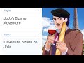 JoJo&#39;s Bizarre Adventure in different languages meme