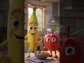 Why These Two Work PERFECT Together 🍌🍎 #funny #cartoon