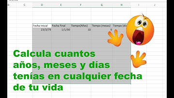¿Cómo calcular cuantos años, meses y días exactos tenías en cualquier fecha de tu vida? SiFecha()