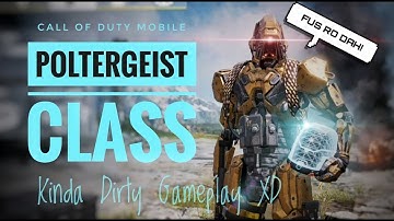 Invisible Class in Call of Duty Mobile Battle Royale | Poltergeist Gameplay | 60 FPS