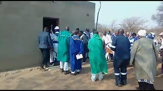 The Isambulo Christ Church emncwabeni ka Bishop David Manyawusa Dube e St Joseph kezi