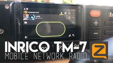 Inrico TM-7 Network Mobile Radio - Part 2 - How To Set Up & Use Zello