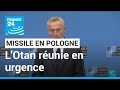 Replay  jens stoltenberg sexprime lors de la runion extraordinaire de lotan  france 24