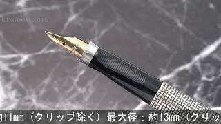PARKER パーカー 万年筆 #75 シズレ スターリングシルバー フラット