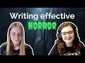 How To Write a HORROR STORY w/ Horror Author Briana Morgan