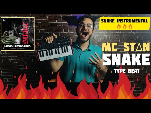 MC STΔN - SNAKE INSTRUMENTAL  MC STAN SNAKE TYPE BEAT 