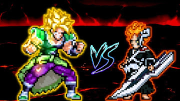 Broly DBS OP Buffed/ OP VS Ichigo TYBW V3 OP in Jump Force Mugen