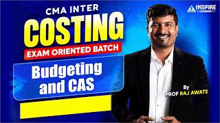CMA Inter Costing revision L04 I Exam oriented batch I Dec 2025 exam I By Raj Awate