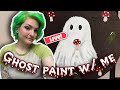 ghost paint w/ me👻 | 🔴LIVE |