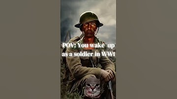 ( -_•)╦̵̵̿╤─"POV: You Wake Up in the Trenches | WWI Soldier, 1917" #americanhero #ww1