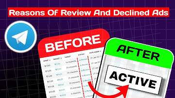 Top 5 Reasons of REVIEW & DECLINED Problem in Telegram Ads | Why Telegram Ads are not Activating?