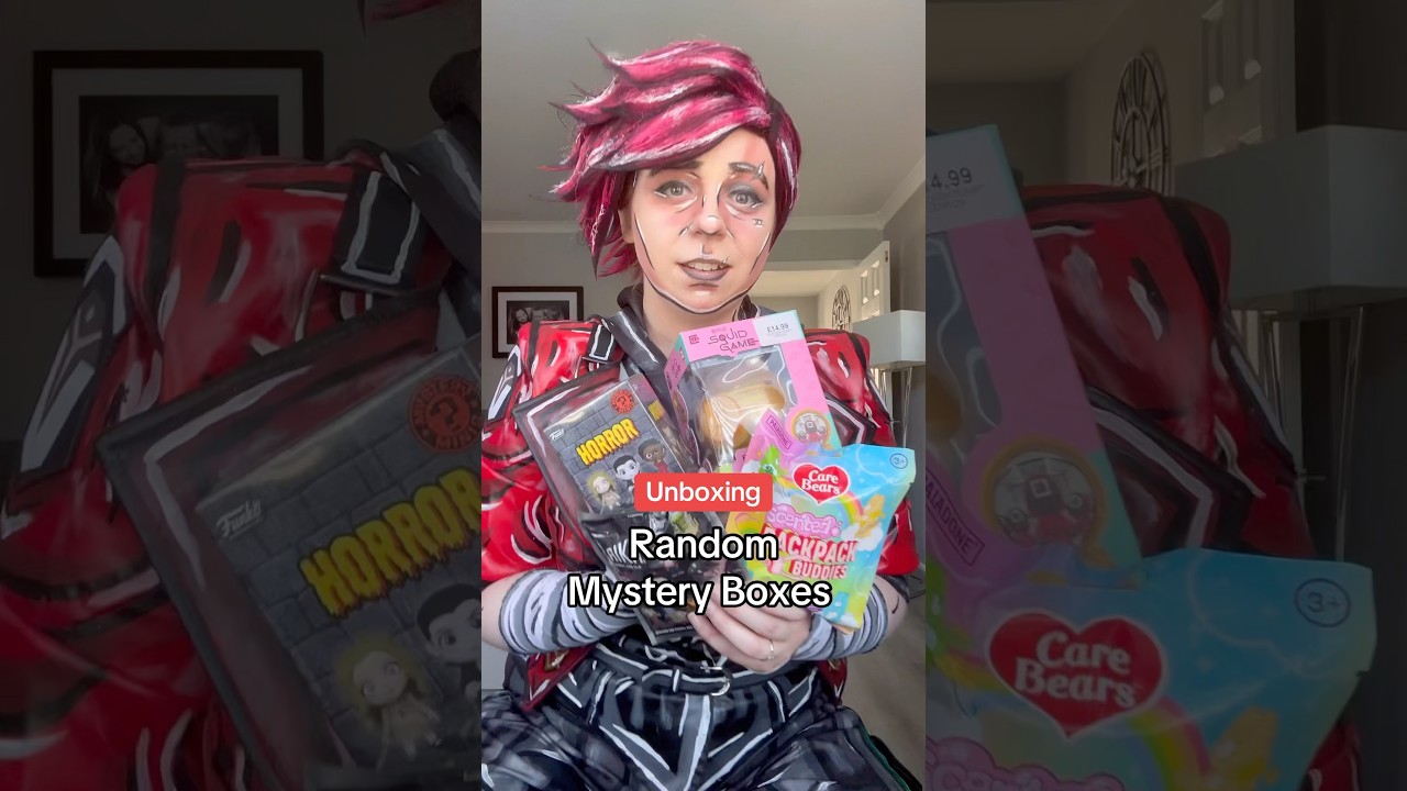 Mystery Boxes 😍 #unboxing #unboxingvideo #mysterybox #mysteryboxes #squidgame #squidgame3 #arcane
