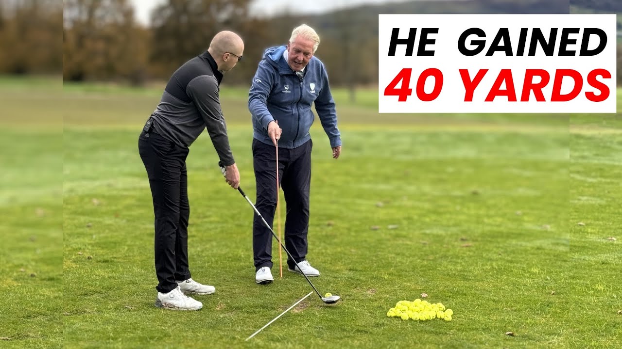 This Simple Golf Lesson Added 40 Yards to My Drive - YouTube