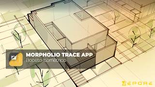 Morpholio Trace \ Boceto Isometrico I Casa Patios
