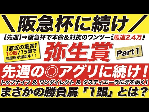 弥生賞 2023【予想】先週の◎アグリに続け！今週も”先手必勝”で人気馬を出し抜け！トップナイフ & ワンダイレクト & タスティエーラに牙を剥く！まさかの「１頭」とは？！