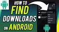 Video for sca_esv=be445f0cc062ab15 How to see Downloads in Google Android