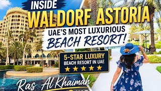 Waldorf Astoria Ras Al Khaimah Staycation | Complete Hotel Tour 2026 | UAE’S Luxury Paradise