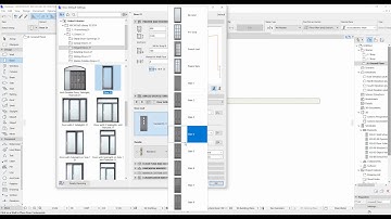How to create custom door leaf in Archicad