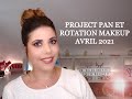 PROJECT PAN ET ROTATION MAKEUP AVRIL 2021