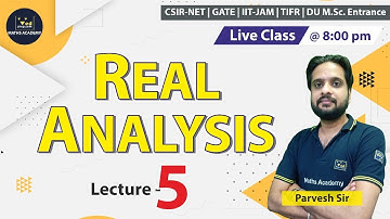 Real Analysis for CSIR NET/GATE/IIT JAM: Practice Problems | L-5