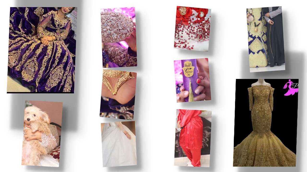 تصديرتي في عرسي و واش لبست معاها و منين جبت كل تصديرة ..تصديرة العروس الشاوية