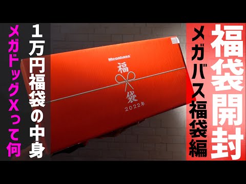 福袋】1万円！メガバス、干支カラー？謎の「メガドッグX入り福袋」が