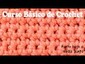 Punto bajo o medio punto | Curso básico de crochet | Ideas by Lita