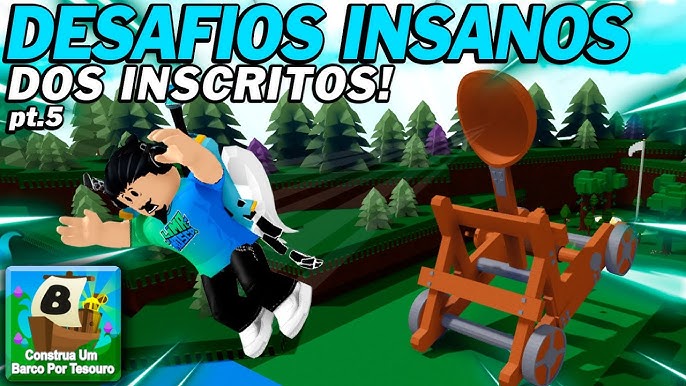 BARCOS BIZARROS DOS INSCRITOS! Pt.3 [CONSTRUA UM BARCO POR TESOURO] - ROBLOX  