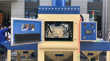 Conveyor Blast Machine for Batch Production