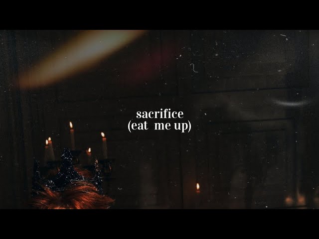 sacrifice (eat me up) - enhypen  but it’s raining and you're at a lonely hall alone class=