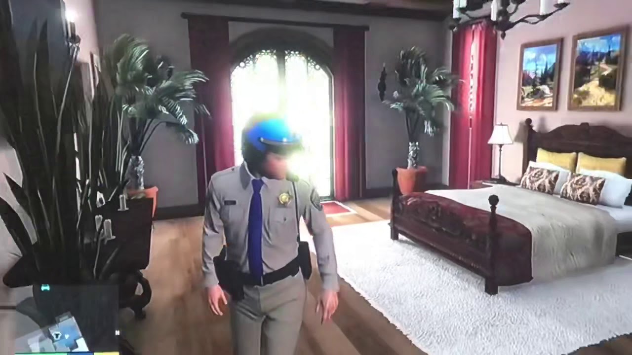 How to get the Highway Patrol hat off in gta 5 story mode YouTube