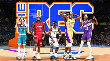 WINNING a RANDOM REC GAME with EVERY BUILD in NBA 2K24