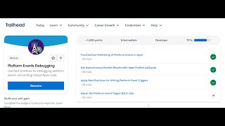 Troubleshoot Publishing of Platform Events in Apex | Platform Events Debugging | Salesforce