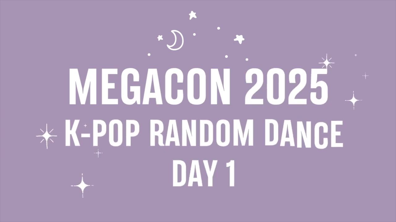 Megacon Orlando 2025 K-pop Random Dance - Day1