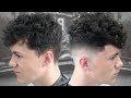 HAIRCUT TRANSFORMATION: EASY GUIDE TO SKIN FADE || HAIRSTYLE TUTORIAL FOR CURLY HAIR