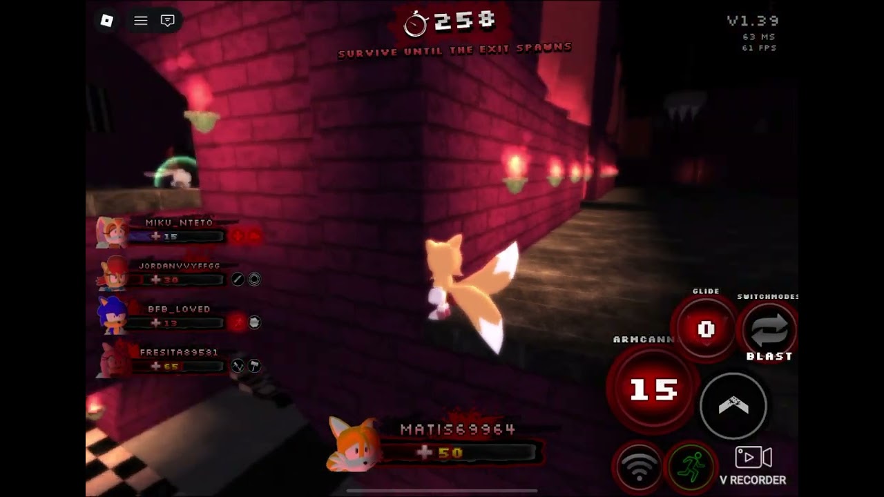 Tails gameplay in sonic.exe