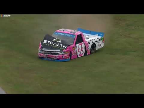 Nascar Truck Series 2017 Talladega Grala Crash