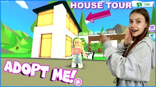 HOUSE TOUR, Καινούργιο σπίτι, Μετακομίζω Παίζω Roblox Adopt me|Princess Tonia Vlog!