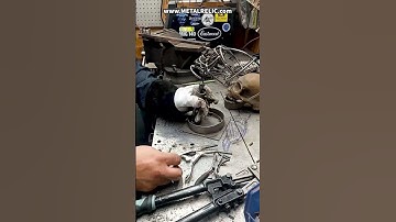 Edgar Allan Poe Inspired Sculpture! Part 3 Steel sculpture series.