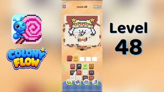Colony Flow Level 48 Walkthrough | Full Gameplay | Solutionguruji