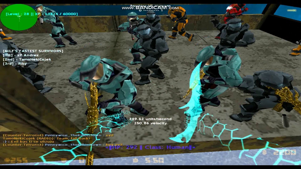 COUNTER STRIKE 1.6 zombie escape milf map ze_isla_escape_lg