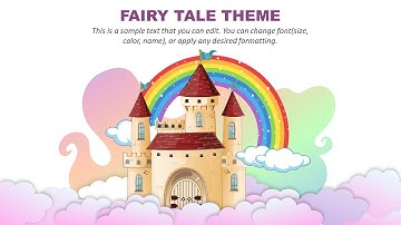Fairy Tale Theme Animated PPT Template