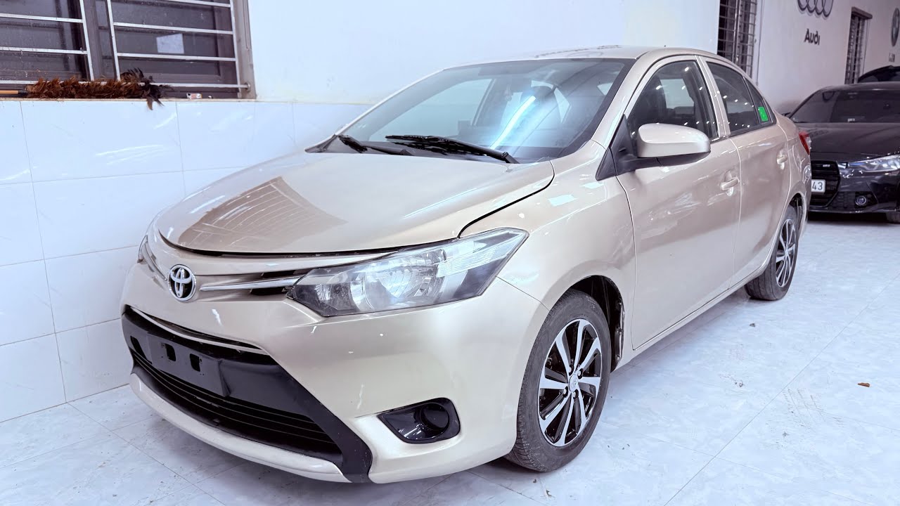 Vios 2015 mới cập bến giá chỉ 155 triệu full đồ chơi màn hình android 10 in 0588563333