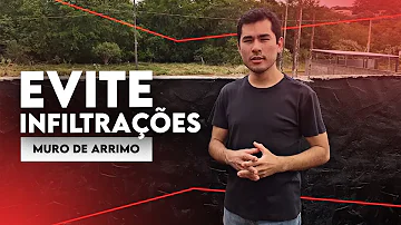 Como impermeabilizar muro de contencao?